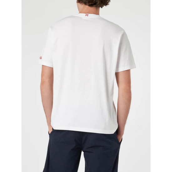 MC2 Saint Barth Ανδρική κοντομάνικη μπλούζα Cotton Classic T Shirt